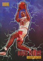 1997 Skybox Premium Thunder & Lightning #11 Dennis Rodman Basketball Card