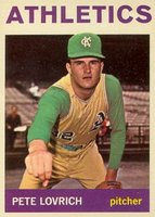 1964 Topps #212 Pete Lovrich Baseball Card