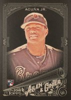 2018 Topps Allen & Ginter X  #207 Ronald Acuna Jr. Baseball Card
