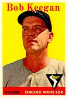 1958 Topps #200 Bob Keegan Baseball Card
