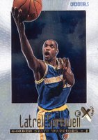 1996 Skybox E-X2000 #22 Latrell Sprewell Credentials Basketball Card