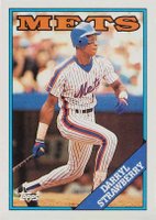 1988 Topps #710 Darryl Stawberry Baseball Card