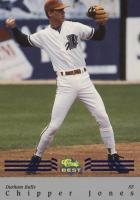 1992 Classic Best Blue Bonus #BC7 Chipper Jones Baseball Card