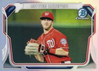 2014 Bowman Chrome Mini Chrome #MC-BH Bryce Harper Baseball Card