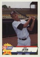 1993 Fleer Procards South Atlantic League All-Stars #21 Derek Jeter Baseball Card
