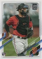 2021 Topps #12 Joey Bart SP Baseball Card