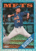 2023 Topps Silver Pack 1988 Chrome Promo #2T88C1 Kodai Senga Series 2 Baseball Card