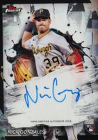 2024 Topps Finest Finest Autographs #FANG Nick Gonzales Baseball Card