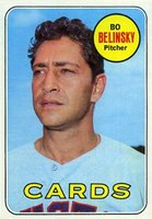 1969 Topps #366 Bo Belinsky Baseball Card