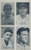 1935 Exhibits Four-on-one # Bush/Traynor/Vaughan/Waner Baseball Card