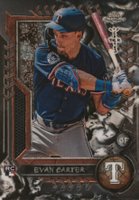 2024 Topps Cosmic Chrome X Cactus Jack #28 Evan Carter Baseball Card