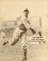 1934 Batter Up #190 Paul Derringer Baseball Card