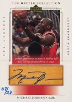 2000 Upper Deck Legends Master Collection Mystery Packs #MJA2 Michael Jordan Floor-Autograph Basketball Card