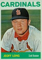 1964 Topps #497 Jeoff Long Baseball Card