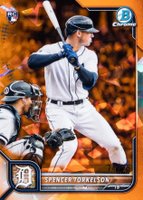 2022 Bowman Chrome Sapphire Edition #53 Spencer Torkelson SP-Orange Baseball Card