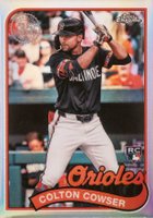 2024 Topps Chrome Update 1989 Topps Baseball #15 Colton Cowser Baseball Card