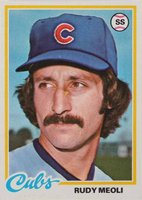 1978 Topps #489 Rudy Meoli Baseball Card