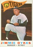 1960 Topps #214 Jimmie Dykes Baseball Card