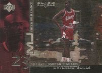 1998 Upper Deck Black Diamond Sheer Brilliance #SB14 Michael Jordan Sheer Brilliance Basketball Card