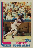 1982 Topps #143 Mookie Wilson Baseball Card