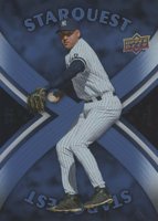 2008 Upper Deck Starquest #SQ-42 Derek Jeter Rare-Blue Baseball Card