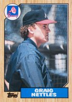 1987 Topps Traded #85T Graig Nettles Baseball Card