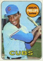 1969 Topps #372 Adolfo Phillips Baseball Card