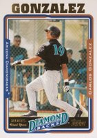 2005 Topps Updates & Highlights #UH298 Carlos Gonzalez Baseball Card