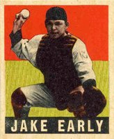 1948 Leaf #61 Jake Early Baseball Card