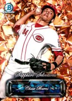 2024 Bowman Draft Sapphire Edition Sapphire Selections #SS2 Chase Burns Gold Refractor Baseball Card