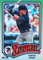 2024 Bowman Rookie of the Year Favorites #ROY10 Curtis Mead Baseball Card