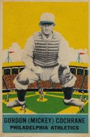 1933 DeLong #6 Gordon (Mickey) Cochrane Baseball Card