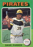 1975 Topps Mini #29 Dave Parker Baseball Card