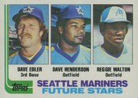 1982 Topps #711 Mariners Future Stars Baseball Card