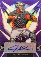 2021 Leaf Valiant Autographs #BAAR1 Adley Rutschman Purple Baseball Card