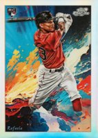 2024 Topps Chrome Cosmic Stars in the Night #1 Ceddanne Rafaela Baseball Card