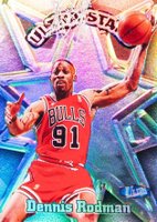 1997 Ultra Stars #10 Dennis Rodman Basketball Card