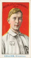 1911 Cullivan's Fireside Philadelphia A's # Eddie Collins Baseball Card