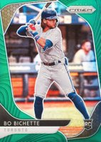 2020 Panini Prizm #71 Bo Bichette Green Prizm Baseball Card