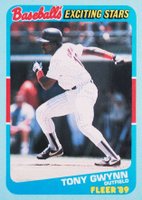 1989 Fleer Exciting Stars #20 Tony Gwynn Baseball Card