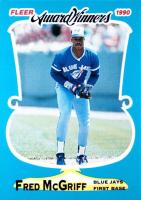 1990 Fleer Award Winners #22 Fred McGriff Baseball Card