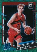 2023 Panini Donruss Optic #212 Gradey Dick Green International Basketball Card