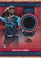 2024 Topps Update All-Star Stitches Relics #ASRED Elly de La Cruz Red Baseball Card