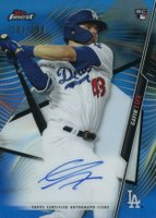 2020 Finest Autographs #FAGL Gavin Lux Blue Refractor Baseball Card