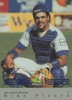 1992 Classic Best Blue Bonus #BC16 Mike Piazza Baseball Card