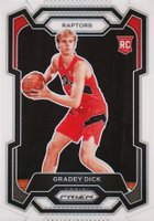2023 Panini Prizm #134 Gradey Dick White Basketball Card