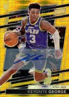 2024 Panini National Sports Collectors Convention VIP Gold Rookies #RC6 Keyonte George Autograph-Gold Basketball Card