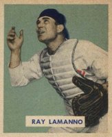 1949 Bowman #113 Ray Lamanno Baseball Card