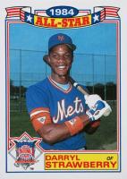 1985 Topps All-Star Glossy Set of 22 #8 Darryl Strawberry Baseball Card