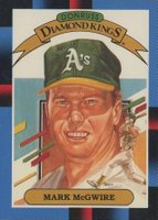 1988 Donruss #1 Mark McGwire Diamond Kings Baseball Card